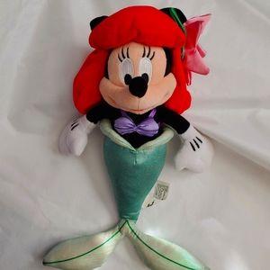 Minnie Ariel plush Disney Parks official